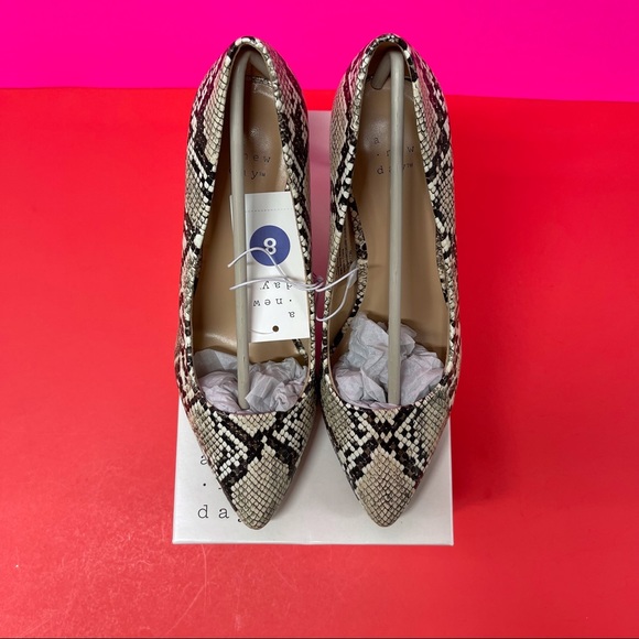 🐍GEMM SNAKE HEELS PUMPS - Picture 10 of 11